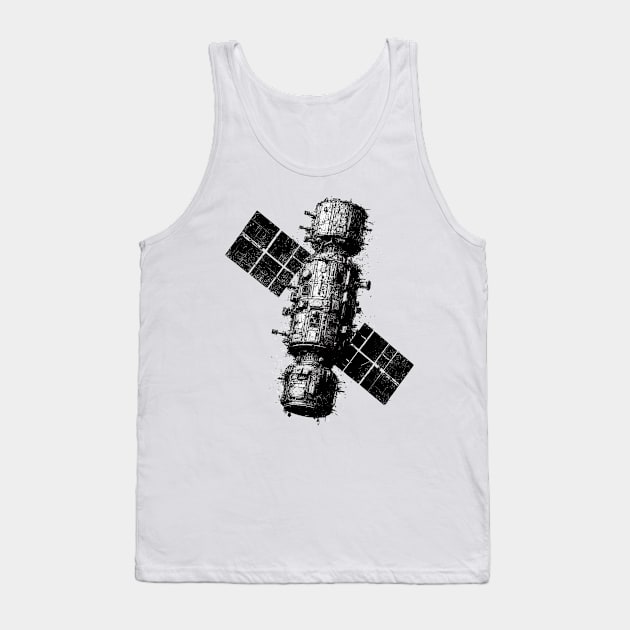 Satellite Tank Top by Vehicles-Art